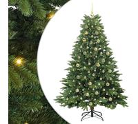 vidaXL Sapin de Noël artificiel avec 300 LED Vert 180 cm PE et PVC