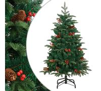 vidaXL Sapin de Noël artificiel - Pommes de pin - 120 cm