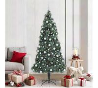 vidaXL Sapin de Noël artificiel pré-éclairé avec ensemble de boules 3396181