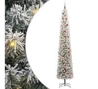 vidaXL Sapin de Noël Artificiel Vert 300 cm PVC et Acier et Plastique