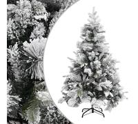 vidaXL Sapin de Noël avec charnières 150 cm