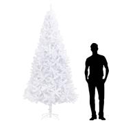 vidaXL Sapin de Noël Blanc 300 cm
