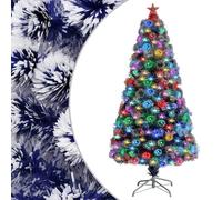 vidaXL Sapin de Noël Fibre Optique 120 cm