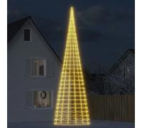 vidaXL Sapin de Noël LED 800 cm - 3000 LED blanc
