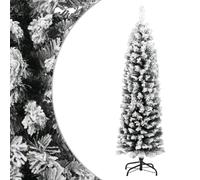 vidaXL Sapin de Noël Mince - Vert 120 cm