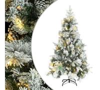 vidaXL Sapin de Noël pré-éclairé 195 cm