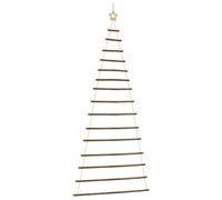 vidaXL Sapin de Noël Suspendu avec étoile supérieure 100 x 210 cm Branche Naturelle