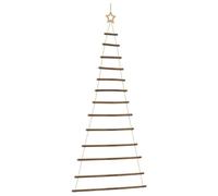 vidaXL Sapin de Noël Suspendu avec étoile supérieure 86 x 180 cm Branche