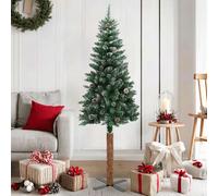 vidaXL Sapin mince 150 cm - Neige