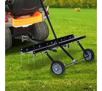 vidaXL Scarificateur pour tondeuse autoportée 100 cm