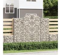 Schanskorven 4 st gewelfd 200x50x160/180 cm ijzer3146385