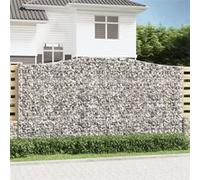 vidaXL Schanskorven 5 st gewelfd 400x50x200/220 cm ijzer3146024 G