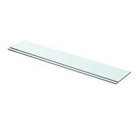 vidaXL Panneaux d'étagère Panneau de rechange Verre transparent 70x12 cm – 2 pièces