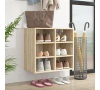 vidaXL Schoenenkast 52,5x30x50 cm sonoma eikenkleurig808690 Marron G