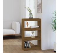 vidaXL Séparateur de Pièce - Marron miel