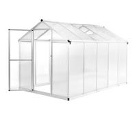 VIDAXL Serre 11,19 m³ en aluminium