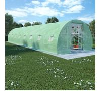 vidaXL Serre 1200x300x200cm Vert Acier Galvanisé Serre de Jardin Abris Légumes 45538