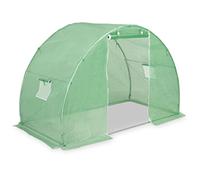 vidaXL Serre de jardin 300x150x200 cm – Acier galvanisé, Vert – Abris légumes
