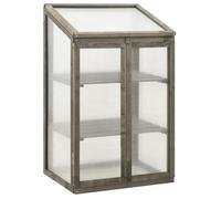 vidaXL Serre 60 x 45 x 100 cm en bois de sapin 314849