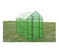 vidaXL Serre de jardin XL 40618 Acier Vert transparent