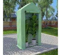 Vidaxl Serre Avec Cadre En Acier 0,5 M² 1x0,5x1,9 M