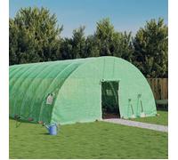 Vidaxl Serre Avec Cadre En Acier Vert 72 M² 12x6x2,85 M