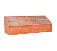 vidaXL Serre en bois 170648 180x57x62 cm Marron