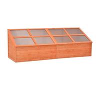 vidaXL Serre de jardin Châssis froid en bois – Abris pour légumes, fruits et plantes
