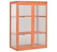 Vidaxl Serre Bois 75x47x109 Cm