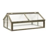 vidaXL Serre Gris 114 x 80 x 50 cm Bois de sapin