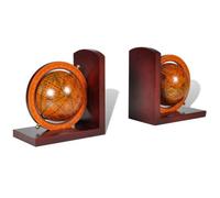 vidaXL Serre-livre Globe 2 pcs 240729