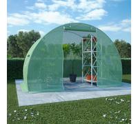 VidaXL Serre Polyéthylène 4,5 m² - Vert