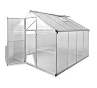 vidaXL Serre aluminium renforcée 6,05 m²