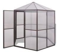 VIDAXL Serre Aluminium