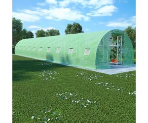 vidaXL Serre Tunnel - 45 m² - 140 g/m²