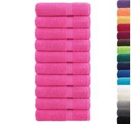 vidaXL Serviettes de bain SOLUND – 10 pièces, 600 g/m² (douche, bain, invité)
