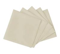 vidaXL Serviettes de table 100 pièces 50 x 50 cm crème