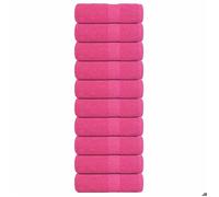 Vidaxl Serviettes D'invité 10 Pcs Rose 30x50 Cm 360 G/M² 100% Coton