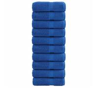 Vidaxl Serviettes D'invité De Qualité Supérieure Solund 10 Pcs Bleu