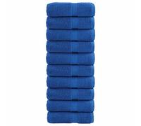 Vidaxl Serviettes D'invité De Qualité Supérieure Solund 10 Pcs Bleu