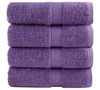 Vidaxl Serviettes D'invité De Qualité Supérieure Solund 4 Pcs Violet
