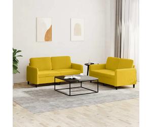 vidaXL Set Canapés Velours