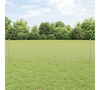Vidaxl Set De Clôture De Jardin Ensemble De 2 Acier Galvanisé 25 X 0,5 M