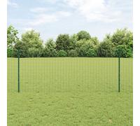 vidaXL Clôture en fil soudé 10 x 1 m (l x h) Acier recouvert de PVC