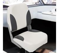 vidaXL Siège de bateau pliable, lot de 2 Dossier bas