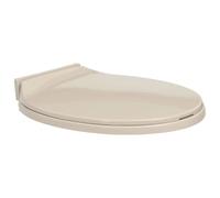 vidaXL Siège de toilette 145818 à fermeture en douceur Ovale Abricot