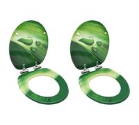 vidaXL Sièges WC Gouttes d'Eau