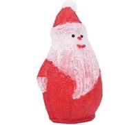 vidaXL Silhouette de Père Noël LED acrylique - Intérieur/extérieur 28 cm
