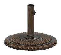 vidaXL Pied de parasol en fonte bronze 45 x 45 x 30 cm