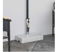 vidaXL Pied de parasol Granit Rectangulaire 25 kg